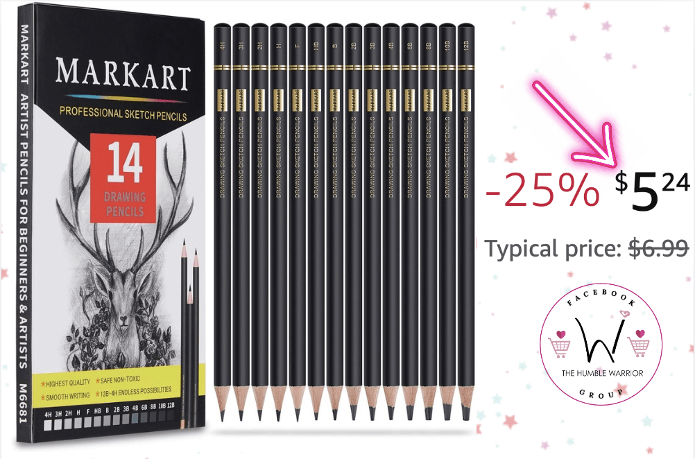 MARKART Sketching Pencils Set!